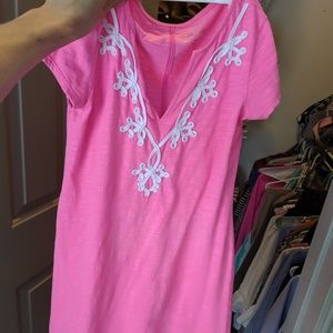 Lilly pullizer hot pink mini dress
